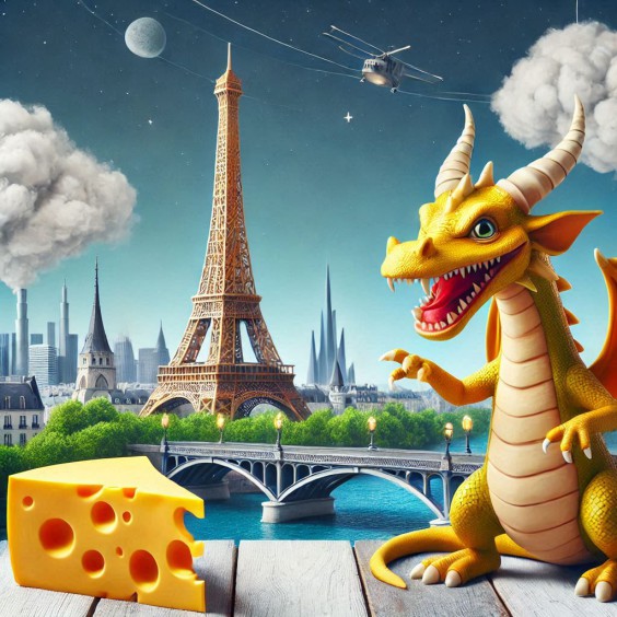 Bilder Drache-im-Paris