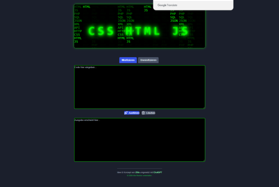 Scripte code-minifier code-minifier