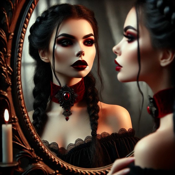 Bilder Gothic-Spiegelbild Gothic-Spiegelbild